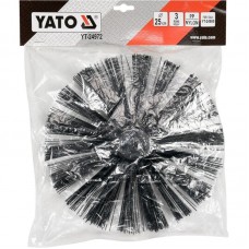 YATO Perie curatare sisteme canalizare, 25 cm..